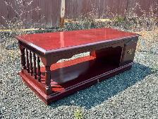 Stained Maple Coffee Table