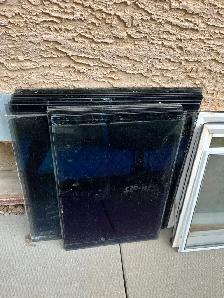Dark blue tempered glasses
