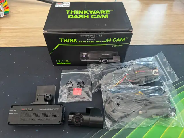 Thinkware F200 PRO Dashcam (Front and Rear)