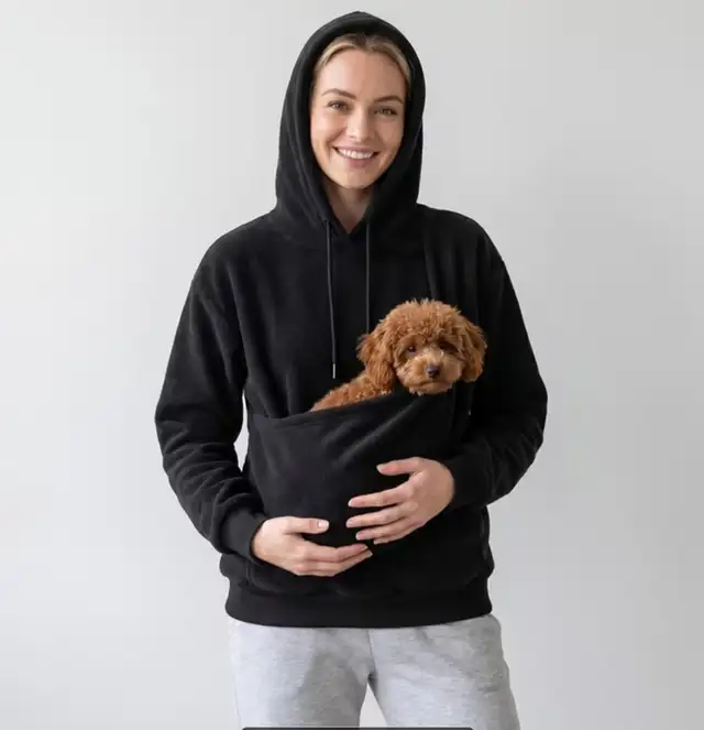 XL Black Snuggy Sweater