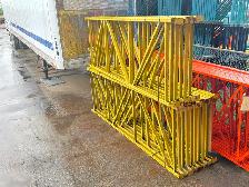 Used triple a pallet racking - 12’ tall