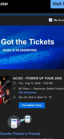 Concert. AC/DC