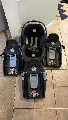FREE Peg Perego car seat & 3 Seat Bases