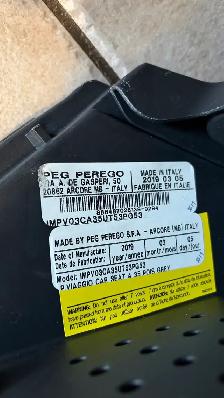 FREE Peg Perego car seat & 3 Seat Bases - Photo 3