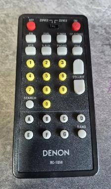 DENON RC-1056 OEM REMOTE CONTROL – GENUINE – TESTED – $20
