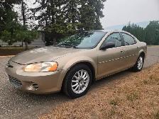 2003 CHRYSLER SEBRING LX 2.7L V6, COLD AC, LOW 219,000 KMS