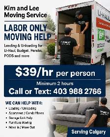 $39/Hour Per Mover | Loading & Unloadi
