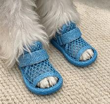 NIB Medium Cat sandals.  blue - Photo 4