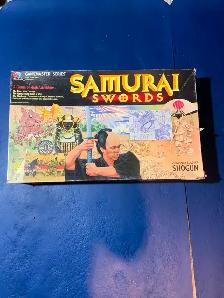 Samurai Swords board game 1995. Complete