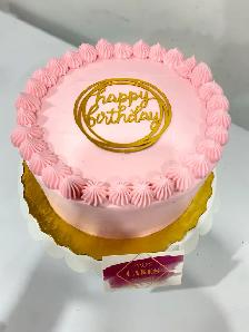 Pink pipping cake 20 servings - Photo 3