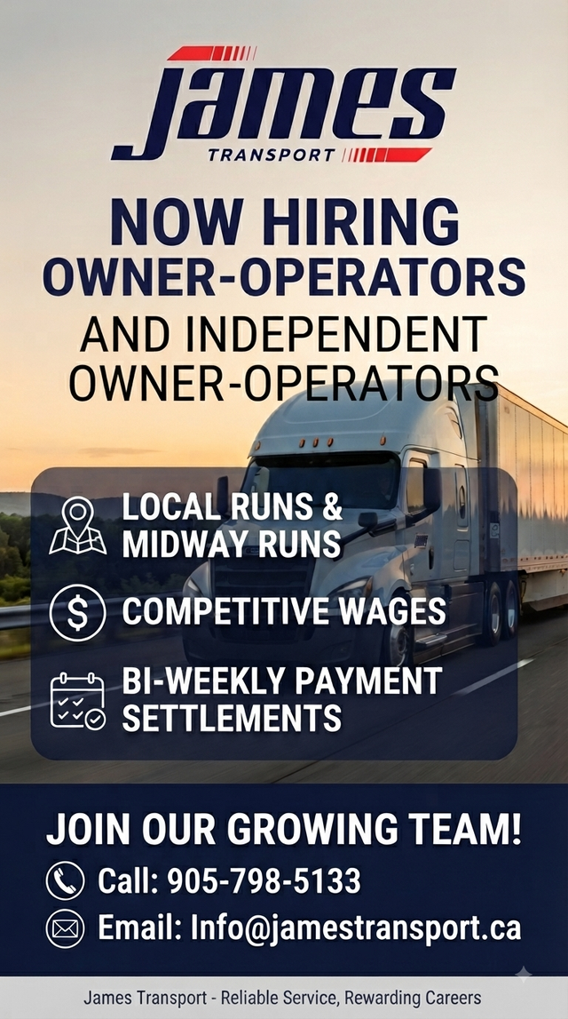 Owner operator and Independent operator Hiring