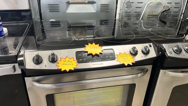 31" Slide-In Frigidaire Stove-30 Day Warranty