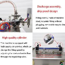 10-100ml Pneumatic Dual-Use Paste Liquid Filling Machine160418 - Photo 4