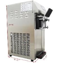 3 Flavors Stainless Steel Commercial Soft Ice Cream Maker 210166 - Photo 4