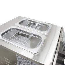 3 Flavors Stainless Steel Commercial Soft Ice Cream Maker 210166 - Photo 8
