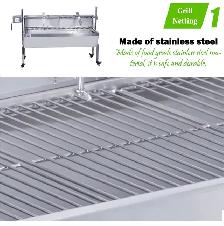46' Stainless Steel Electric Grill Roaster BBQ Roaster 251118 - Photo 3