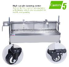 46' Stainless Steel Electric Grill Roaster BBQ Roaster 251118 - Photo 7