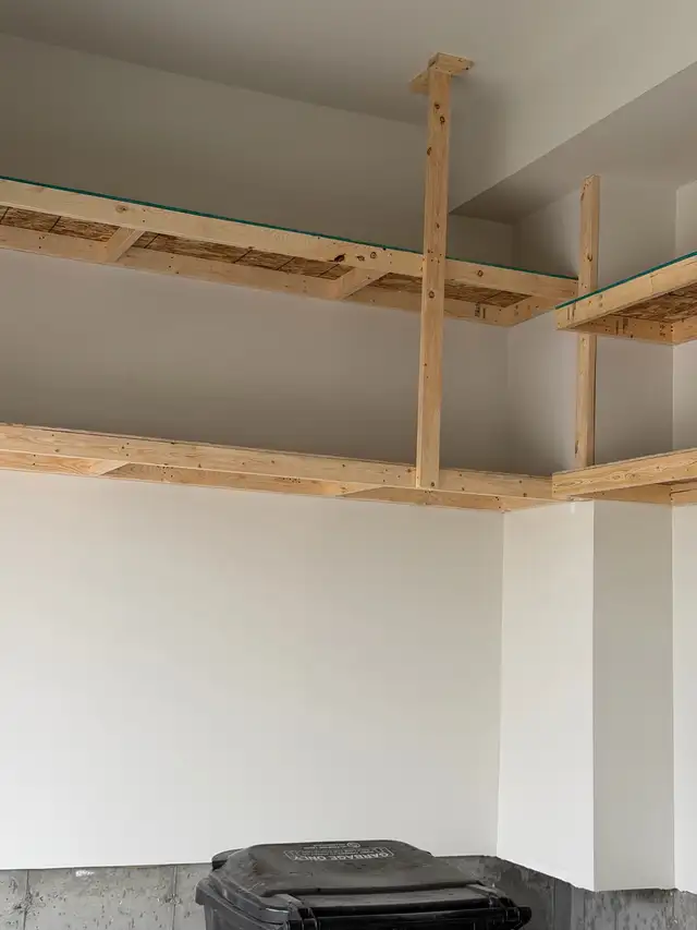 Custom Garage Storage Shelving - Calgary