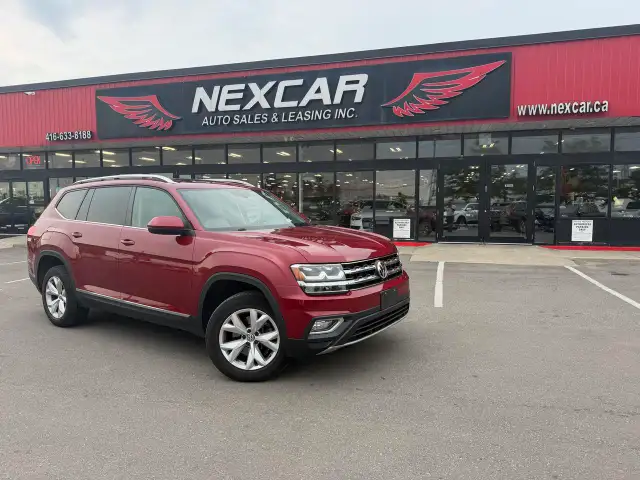 2018 Volkswagen Atlas HIGHLINE AWD 7 PASS LEATHER PAN/ROOF NAV B