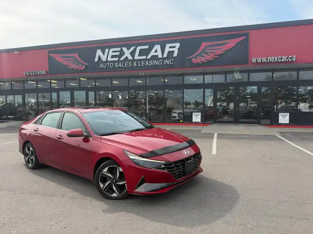 2021 Hyundai Elantra ULTIMATE TECH LEATHER SUNROOF NAV B/SPOT CA
