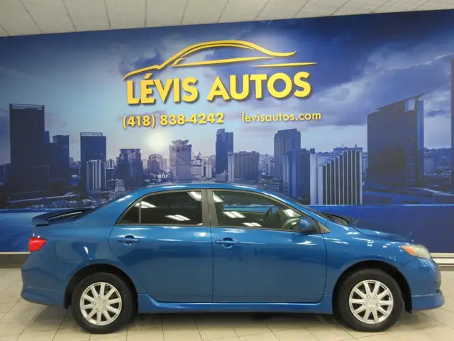 TOYOTA COROLLA 2010 S SPORT MANUEL 5 RAPPORTS TOIT OUVRANT GROUP