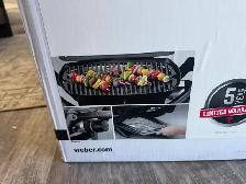 Weber Electric grill NO Propane needed New in Box