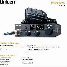 Radio CB Uniden PRO 510XL 40 Canaux - Photo 3