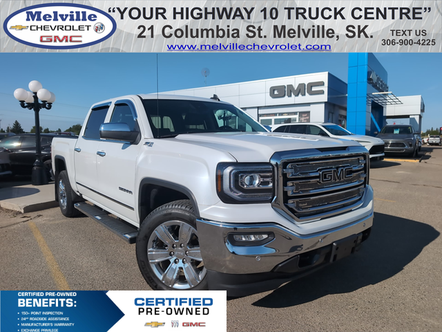 2018 GMC Sierra 1500 SLT - Low Mileage-Cerified