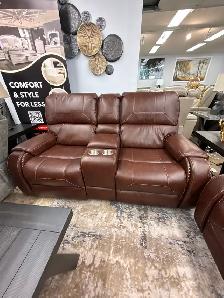 New Comfort Leather Power Recliner Sofa And Loveseat Grand Offer - Photo 4