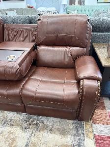 Brand New Power Recliner Sofa Loveseat With Console Huge Sale - Photo 2
