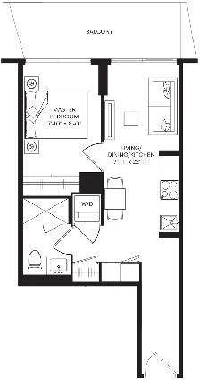 Bathurst and Niagara St. - 1 Bed 1 Bath - Photo 10