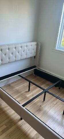 Base de lit grise (neuf)