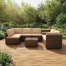 Brand New 8pcs Patio Furniture Set with Storage Special $599