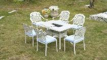 Brand New 7pcs Aluminum Patio Dining Set BBQ Table $1699 - Photo 7