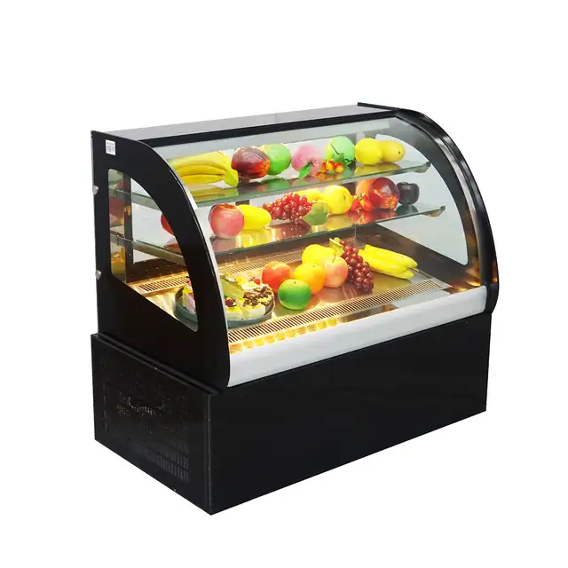 Promotion 102L Refrigerated Cake Display Cabinet 210155