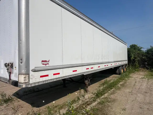 2006 48' Wabash Watertight, Insulated Dry Van Storage Trailer