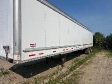 2006 48' Wabash Watertight, Insulated Dry Van Storage Trailer
