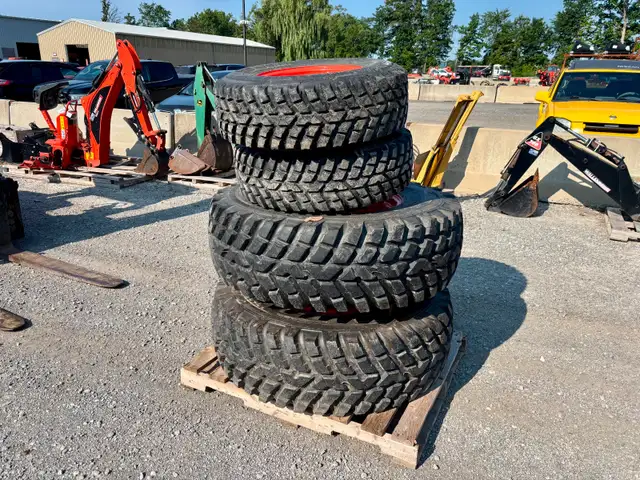 2023 Nokian Wheel Set For Kubota L4760