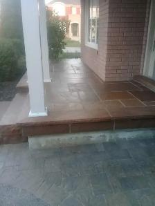 Power wash & Seal Stamped Concrete & Interlock - Photo 3
