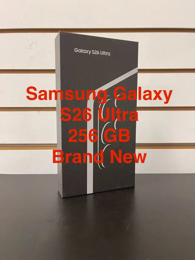 Samsung Galaxy S26 Ultra 256GB Brand New Sealed