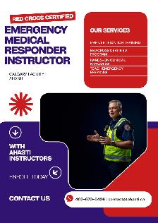 Professional Responder Instructor Program – EMR, FR, AFA, BLS