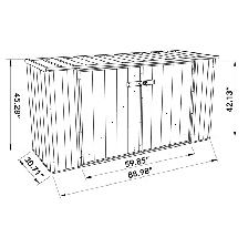 Absco Utility Storage Shed - Photo 2