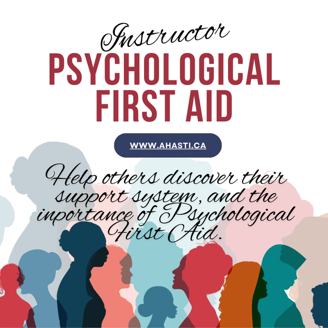 Be a Lifeline: Psychological First Aid Instructor Course: Nov