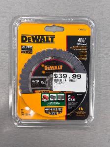 DEWALT ELITE Series diamond blade 4 1/2 in. - BRAND NEW