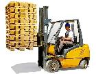 Looking for an experienced forklift driver in  pallet industry