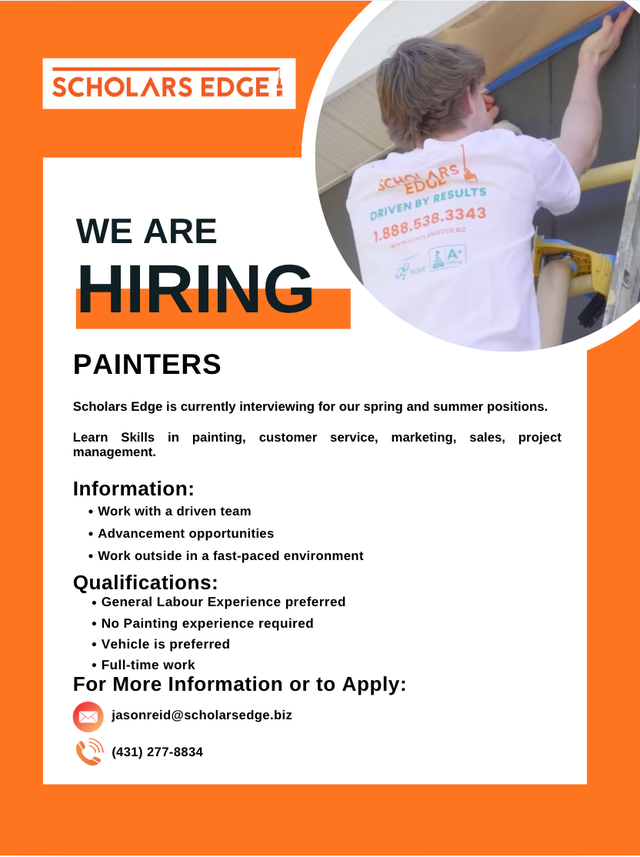 Experienced Painter -$20-$27/Hr