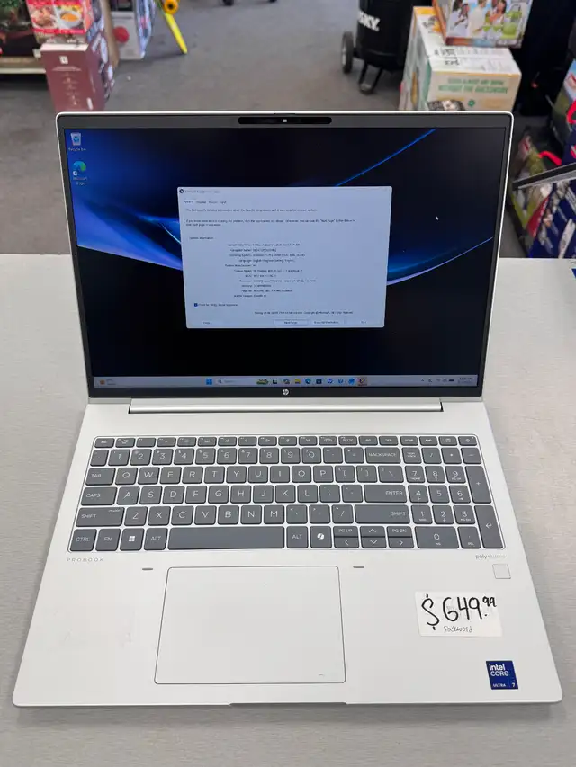 HP ProBook 460 G11 16' Laptop - I7 Ultra/16GB/512GB SSD
