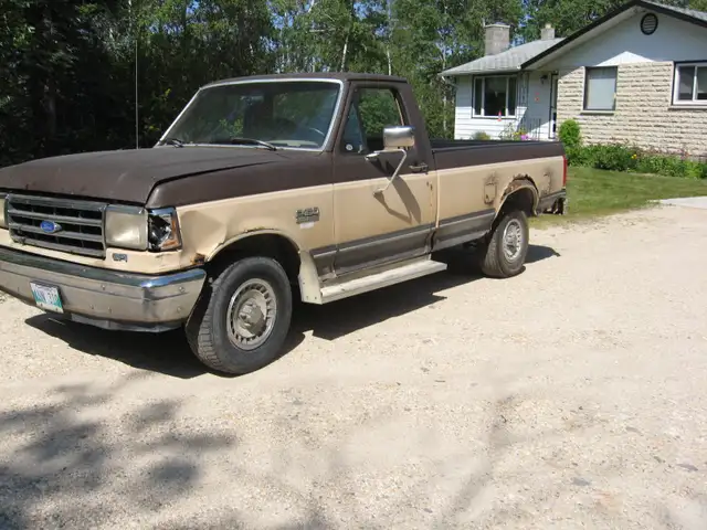1991 Ford F150 Custom 302 V8 EFI dual tanks