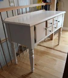 Bureau/buffet en bois solide, 90$ impeccable - Photo 6