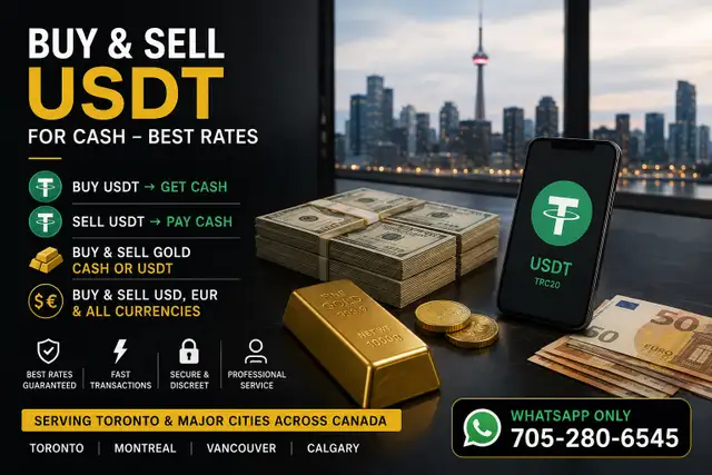 Toronto Crypto Exchange | USDT Buy, Sell & Swap